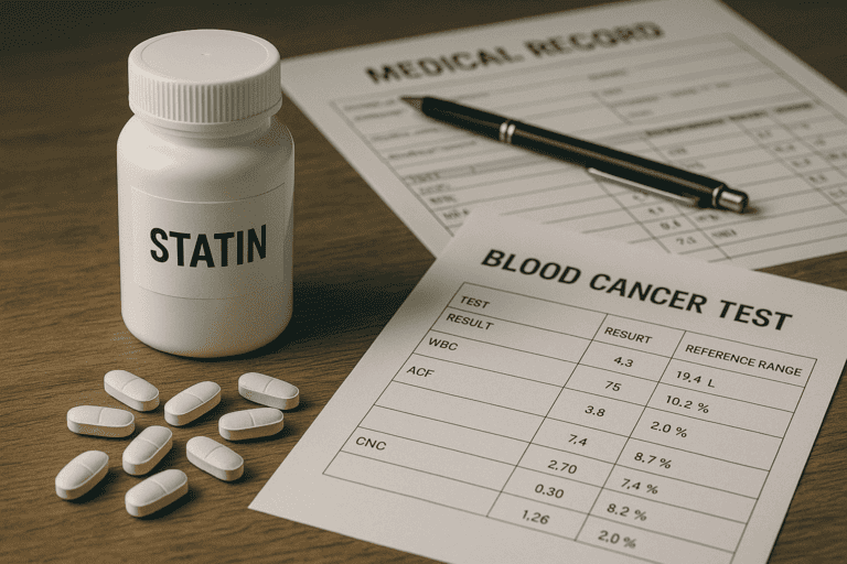 Statines liées à une meilleure survie chez les patients atteints de cancer du sang