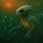 Fusion réaliste entre méduses, amphibiens, céphalopodes