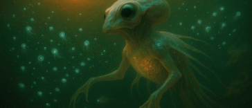 Fusion réaliste entre méduses, amphibiens, céphalopodes