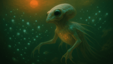 Fusion réaliste entre méduses, amphibiens, céphalopodes