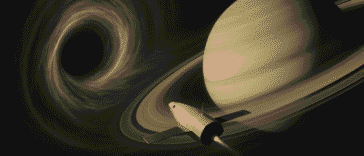 Vaisseau et Trou de Ver